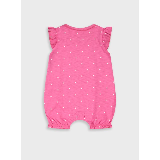 Printed romper | Prugna zuccherina