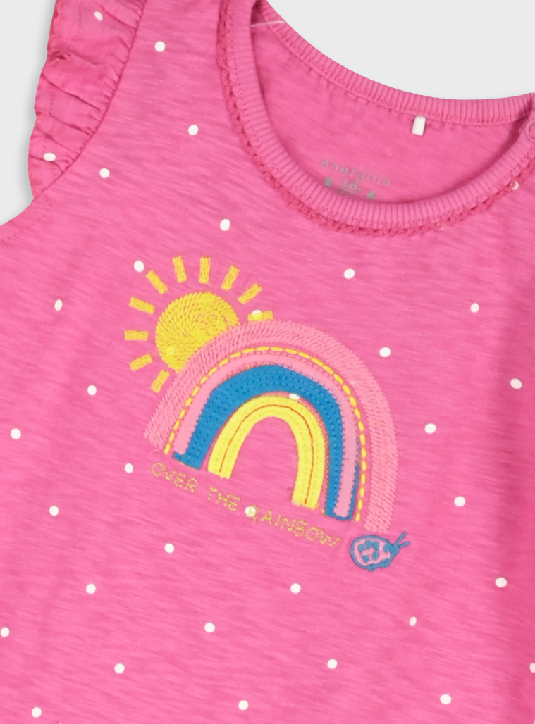 Printed romper | SUGARPLUM