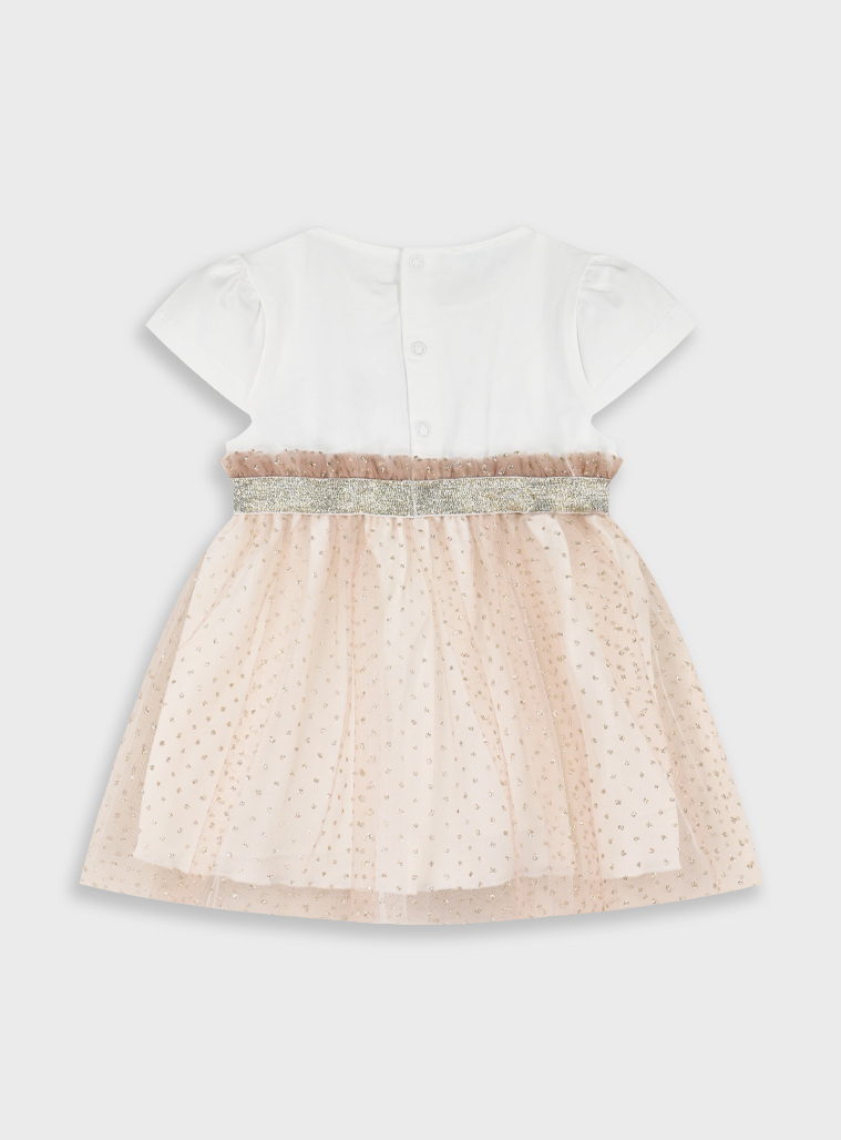 Dress with tulle | CAFE CREME