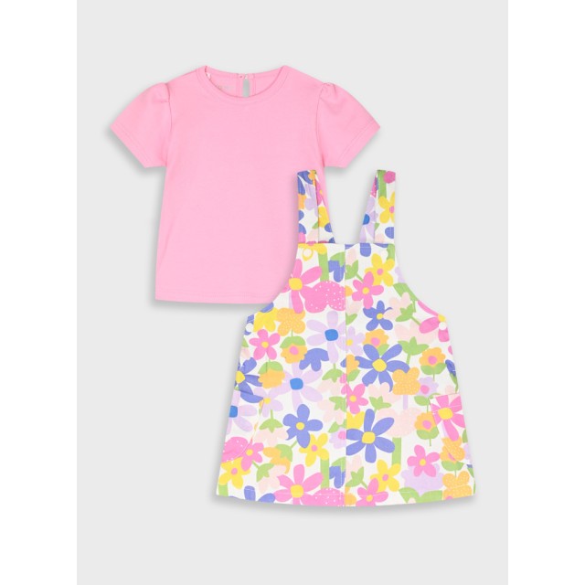 Set shirt with overalls | ALL OVER PRINT