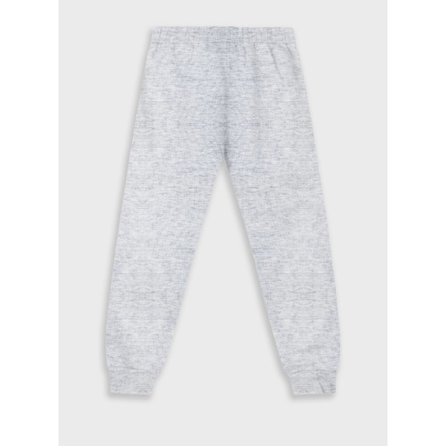 Energiers Basic Line fleece sweatpants for girls | GREY MELANGE