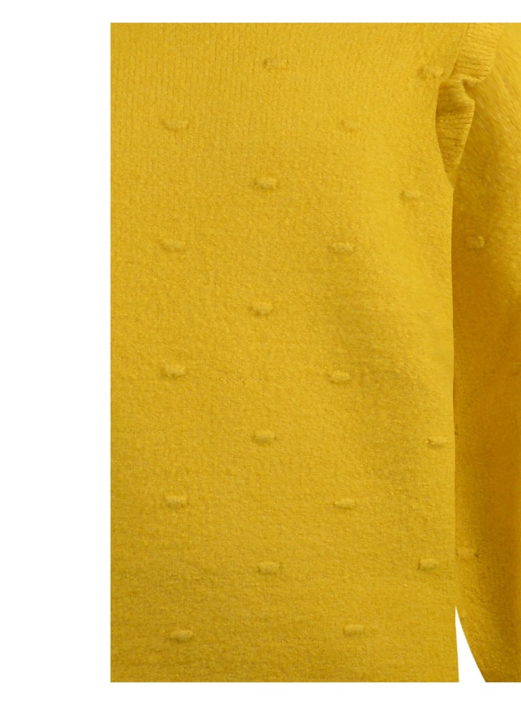 Knitted blouse | MUSTARD