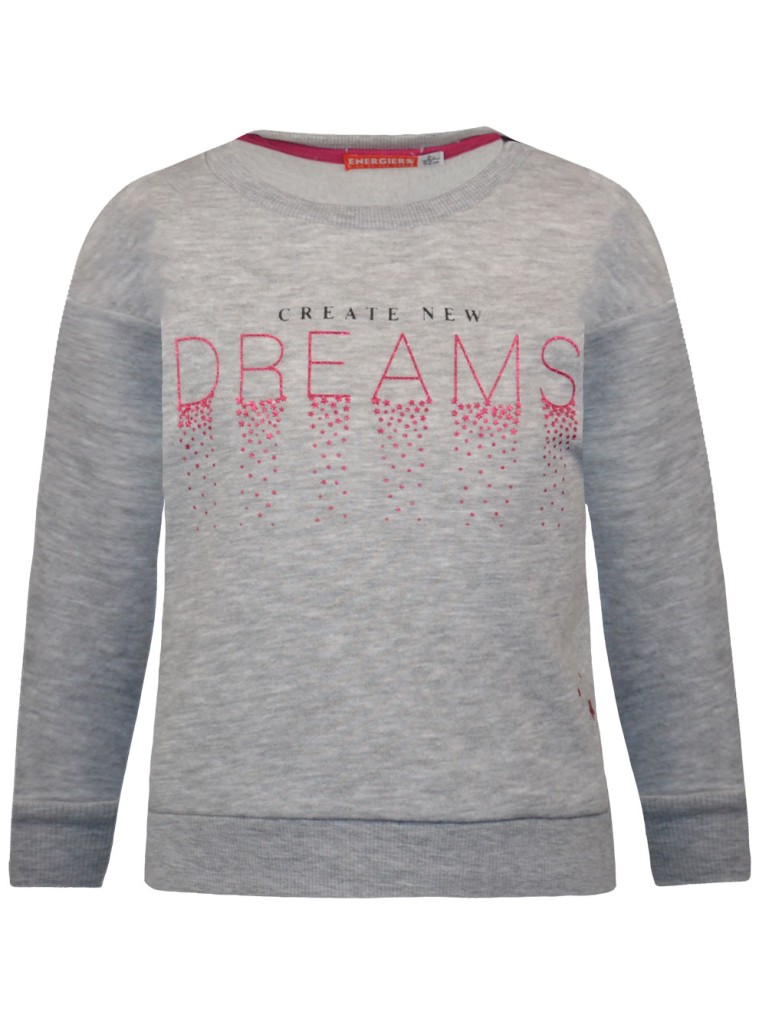 Fleece blouse | GREY MELANGE