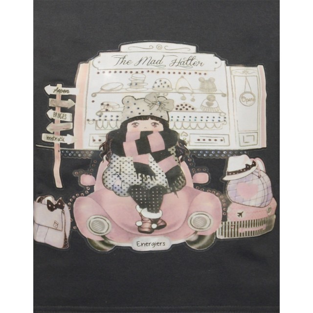 Μπλούζα βαμβακερή | ΡΟΖ Μπλούζα βαμβακερή | ΡΟΖ