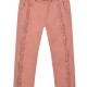 Trousers with frills | PEARL PINK