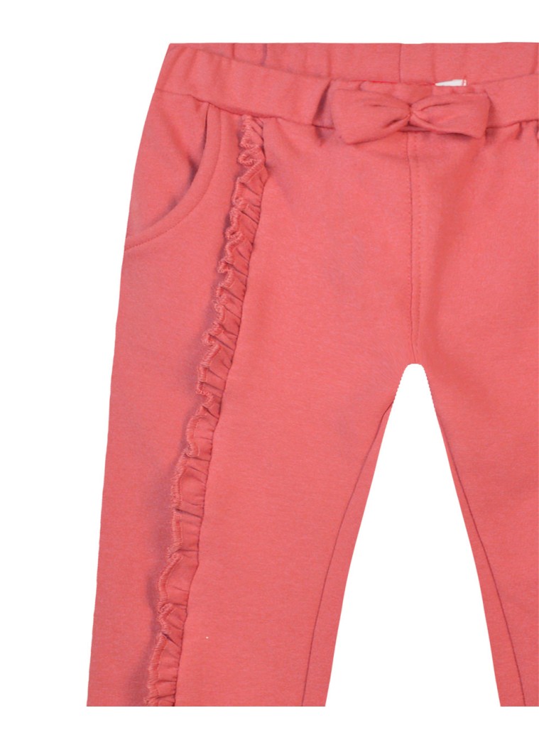 Trousers with frills | SUGAR CORAL
