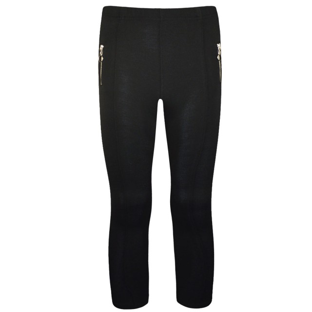 Κολάν με φερμουάρ | ΜΑΥΡΟ