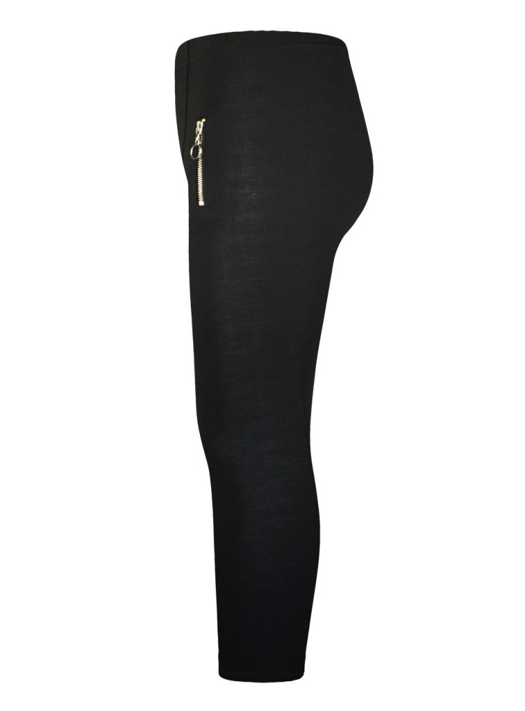 Κολάν με φερμουάρ | ΜΑΥΡΟ