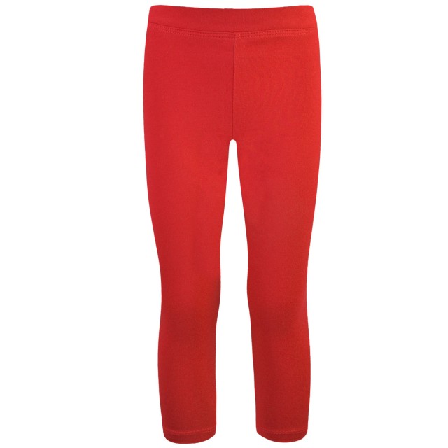 Energiers Basic Line leggings for girls | Rosso