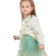 Girl΄s tulle skirt with lining | MINT GREEN