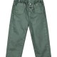 Girl΄s elastic, wide leg pants | DESERT GREEN