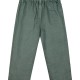 Girl΄s elastic, wide leg pants | DESERT GREEN