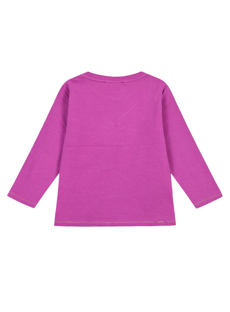 Girl΄s jersey blouse with sequins | DAHLIA