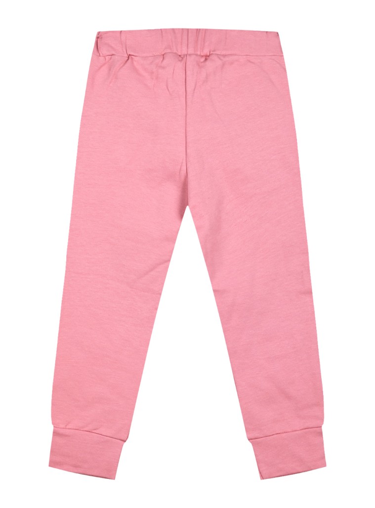 Girl΄s elastic,fleece pants with lurex | FRAISE