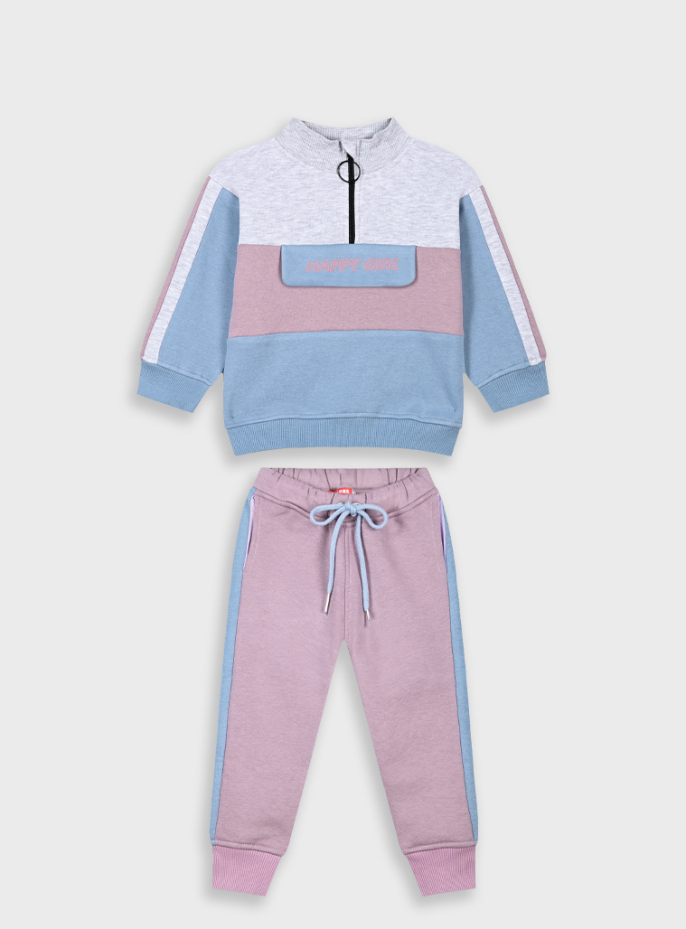 Φούτερ φόρμα με τύπωμα για κορίτσι | ΜΩΒΕ