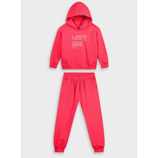 2-piece set for girls with print | CORAL 2-piece set for girls with print | CORAL