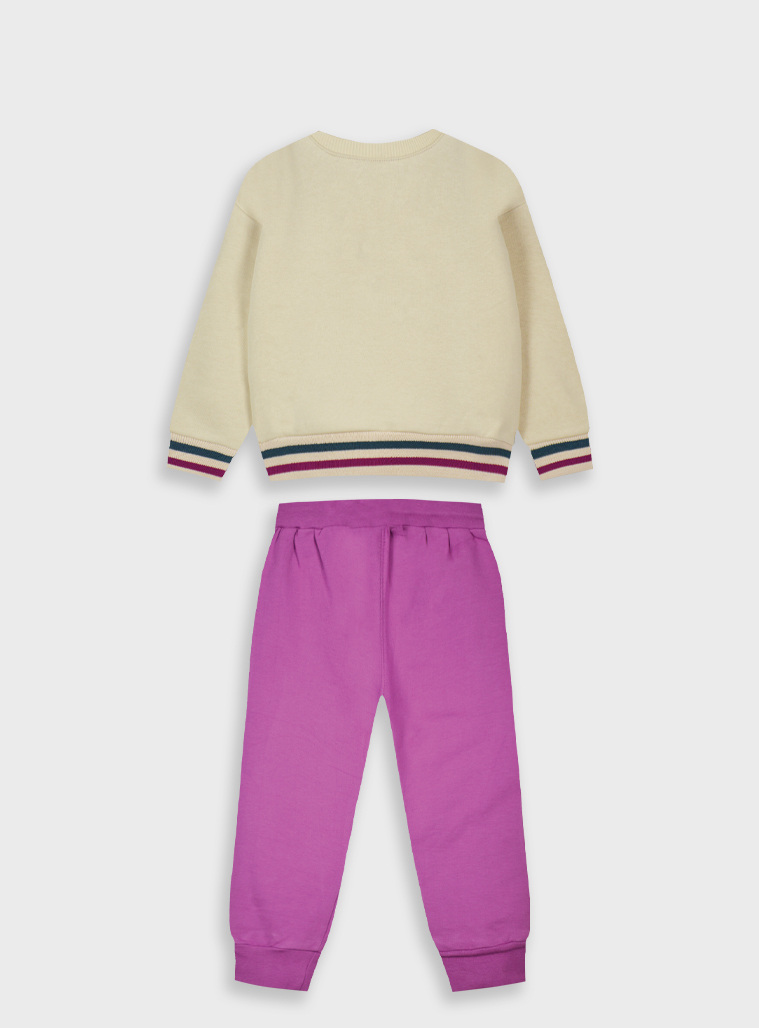 Girl΄s cotton jumpsuit | DAHLIA