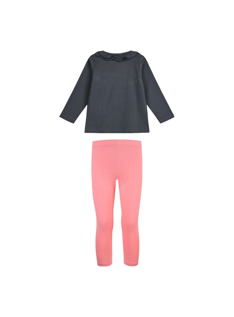 Cotton set with print for girls | FRAISE