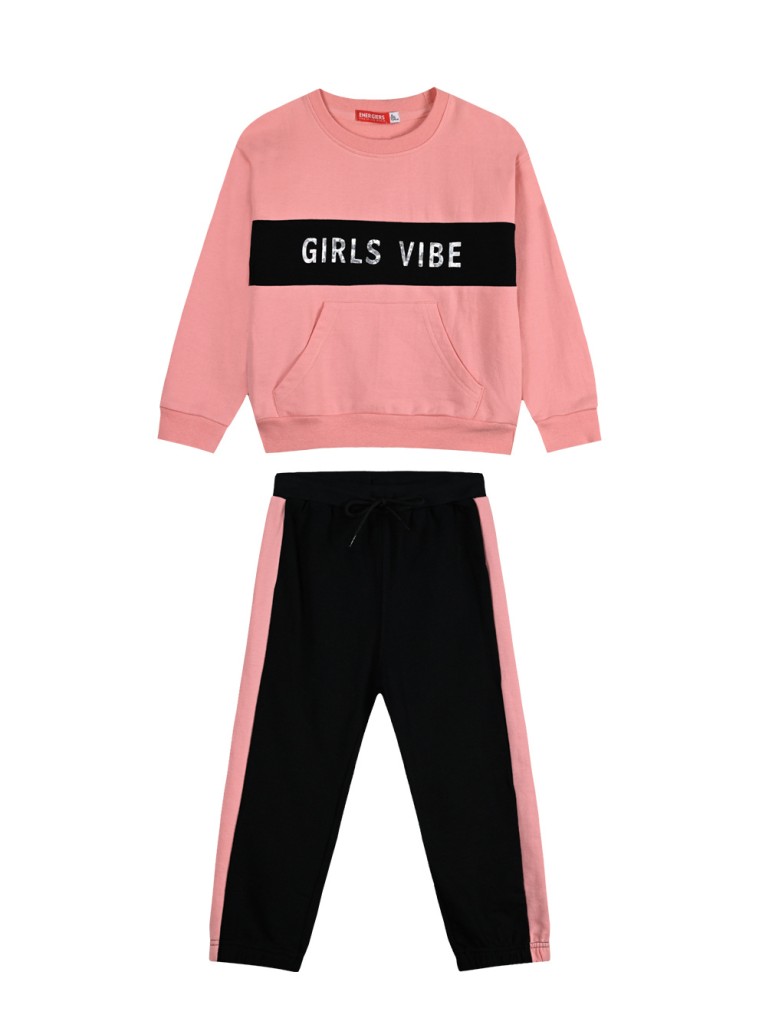 Tracksuit with print | BLACK
