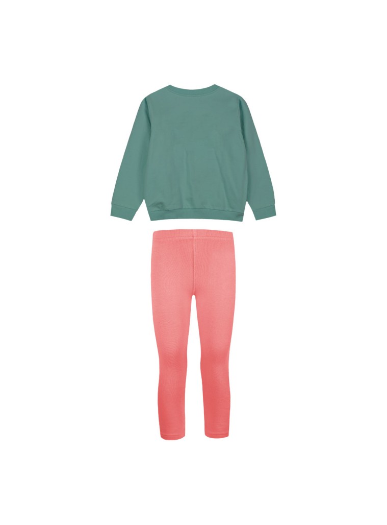 Energiers βαμβακερό φούτερ σετ με τύπωμα για κορίτσι | ΑΝΟΙΧΤΟ ΚΟΡΑΛΛΙ Energiers βαμβακερό φούτερ σετ με τύπωμα για κορίτσι | ΑΝΟΙΧΤΟ ΚΟΡΑΛΛΙ