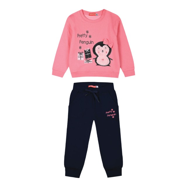 2-piece set for girls with print | NAVY 2-piece set for girls with print | NAVY