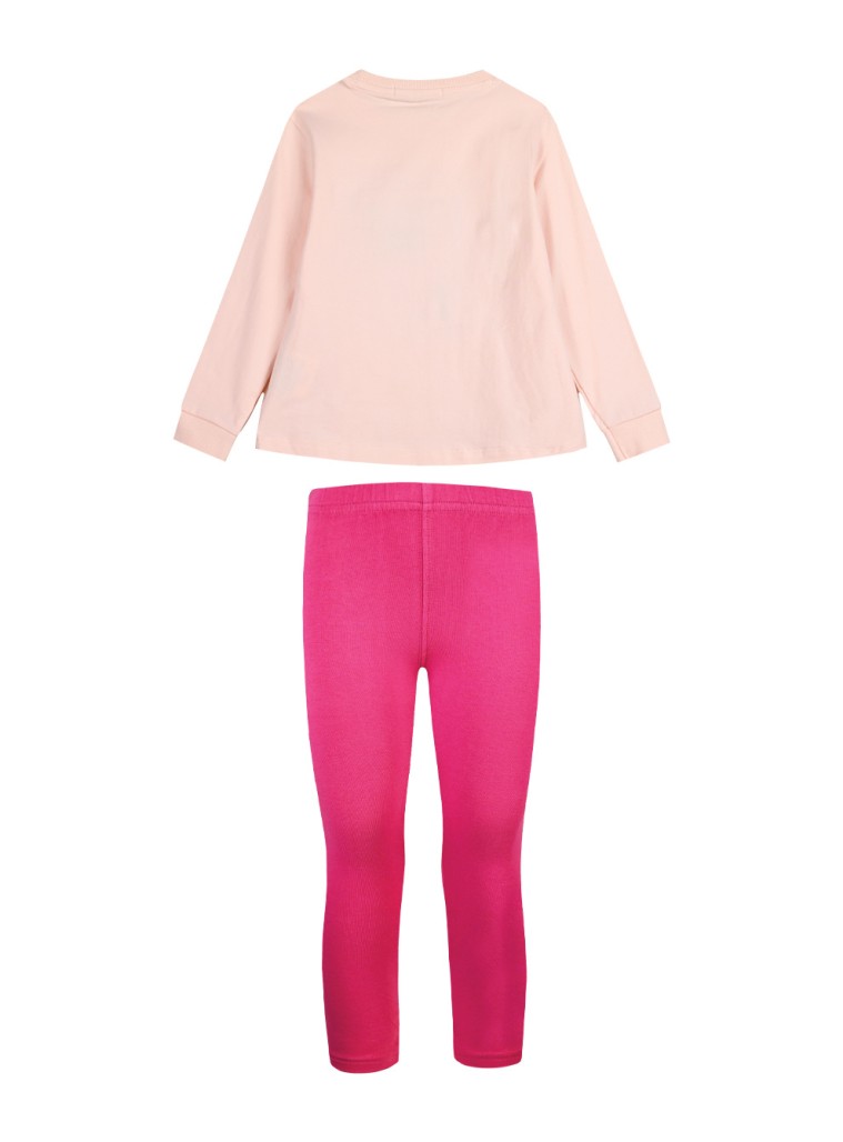 Βαμβακερό σετ με τύπωμα για κορίτσι | ΦΟΥΞ