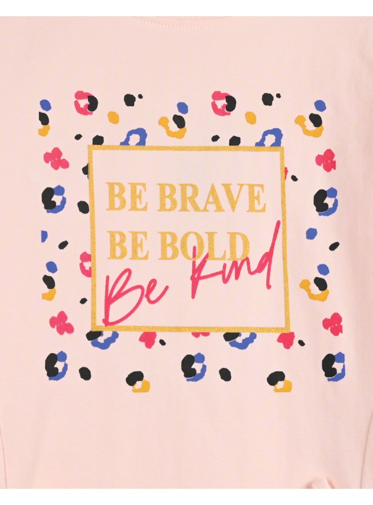 Βαμβακερό σετ με τύπωμα για κορίτσι | ΦΟΥΞ