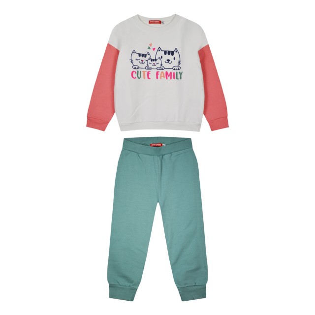 Tracksuit with print | MINT GREEN