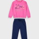 Energiers cotton sweatshirt set with print for girls | INDIGO
