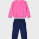 Energiers cotton sweatshirt set with print for girls | INDIGO