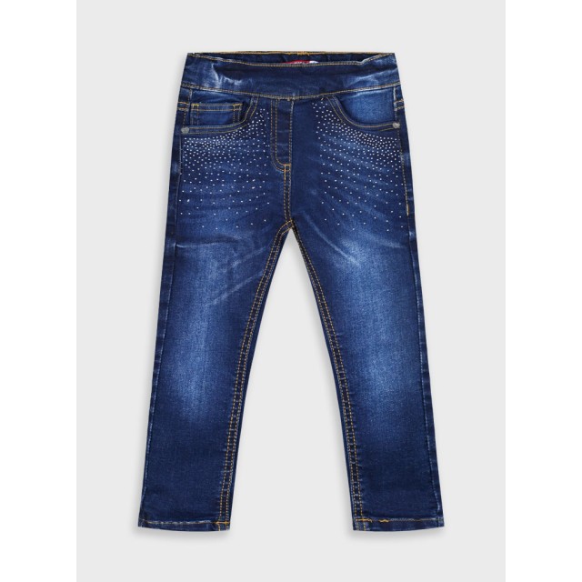 Elastic jeans for girls | BLUE DENIM Elastic jeans for girls | BLUE DENIM