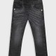 Elastic jeans for girls | BLACK DENIM Elastic jeans for girls | BLACK DENIM