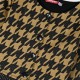 Houndstooth jacket with lurex for girls | BEIGE Houndstooth jacket with lurex for girls | BEIGE