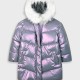 Metallic coat for girls | IRIDESCENT Metallic coat for girls | IRIDESCENT