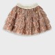 Printed tulle skirt for girls | ALL OVER PRINT