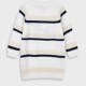 Knit stripped dress for girls | STRIPPED PRINT