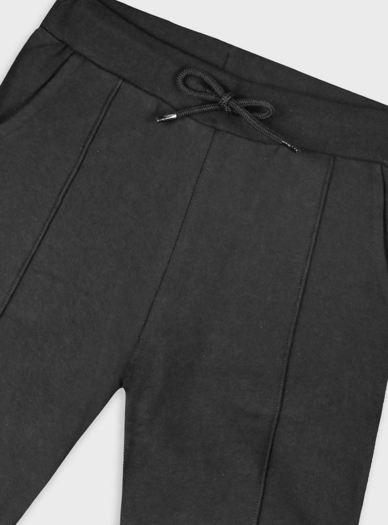 Fleece sweatpants for girls | BLACK Fleece sweatpants for girls | BLACK