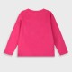Jersey shirt with print for girls | MAGENTA Jersey shirt with print for girls | MAGENTA
