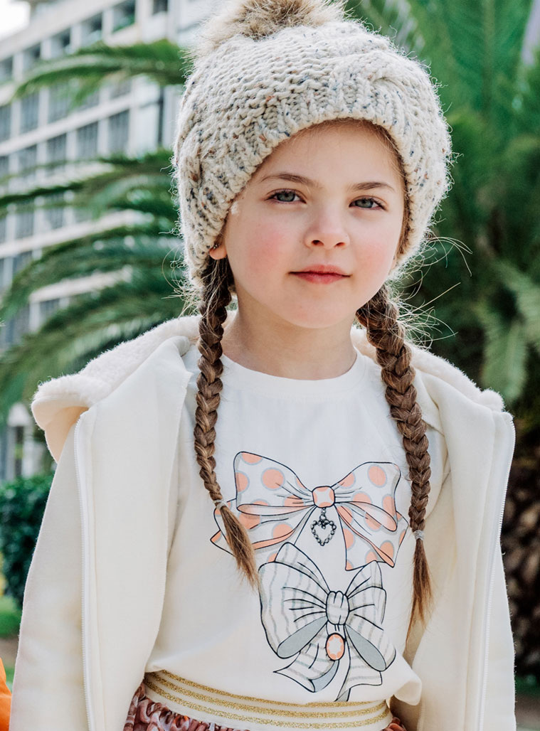 Μακό μπλούζα με τύπωμα με για κορίτσι | ΣΚΟΝΙΣΜΕΝΟ ΡΟΖ Μακό μπλούζα με τύπωμα με για κορίτσι | ΣΚΟΝΙΣΜΕΝΟ ΡΟΖ