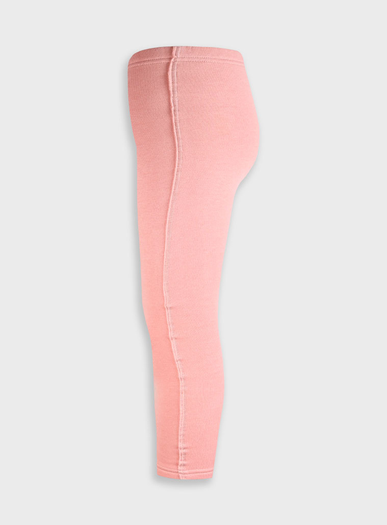 Thermal leggings for girls | DUSTY PINK