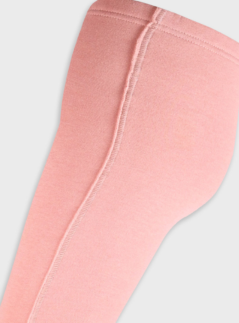Thermal leggings for girls | DUSTY PINK