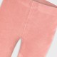 Flared ribbed leggings for girls | DUSTY PINK