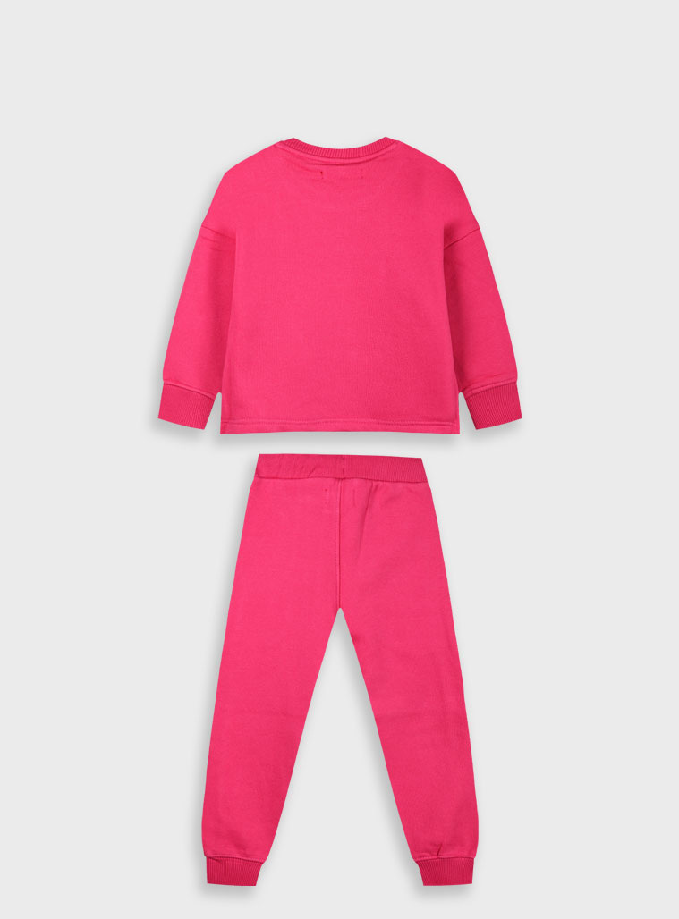 Σετ φούτερ φόρμα με τύπωμα για κορίτσι | ΓΛΥΚΟ ΚΟΡΑΛΛΙ Σετ φούτερ φόρμα με τύπωμα για κορίτσι | ΓΛΥΚΟ ΚΟΡΑΛΛΙ