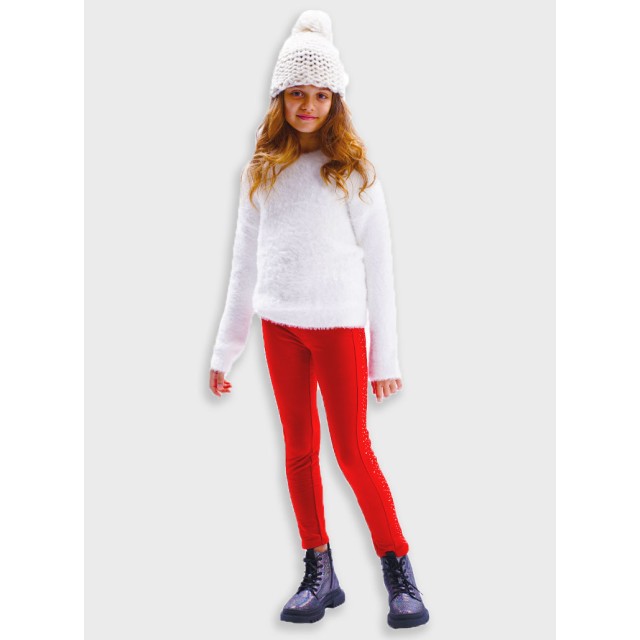 Christmas leggings | RED