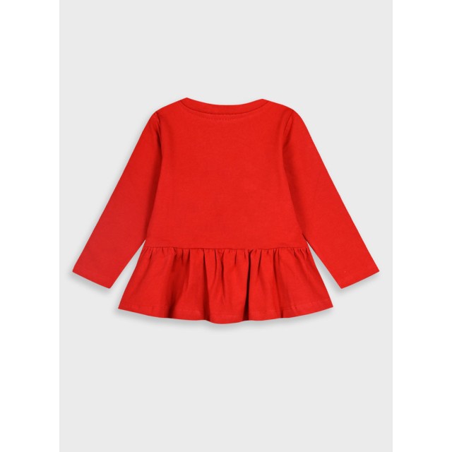 Christmas longsleeved t-shirt | RED