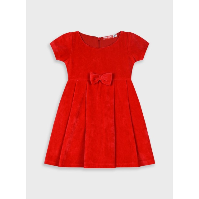 Χριστουγεννιάτικο βελούδινο φόρεμα | ΚΟΚΚΙΝΟ Χριστουγεννιάτικο βελούδινο φόρεμα | ΚΟΚΚΙΝΟ