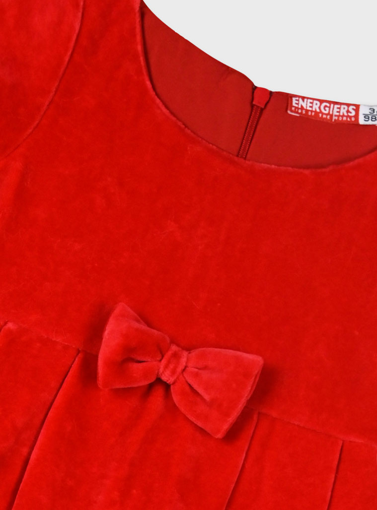 Χριστουγεννιάτικο βελούδινο φόρεμα | ΚΟΚΚΙΝΟ Χριστουγεννιάτικο βελούδινο φόρεμα | ΚΟΚΚΙΝΟ