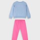 Fleece tracksuit set with print for girls | STRAWBERRY