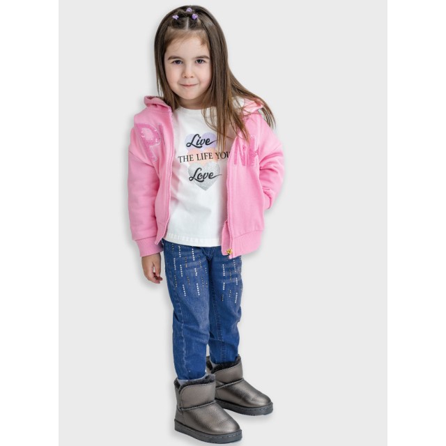 Τζην παντελόνι mom fit | DARK BLUE DENIM