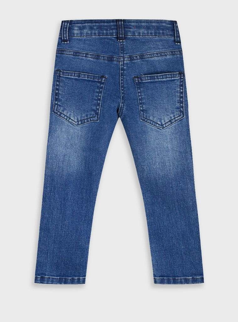 Τζην παντελόνι mom fit | DARK BLUE DENIM Τζην παντελόνι mom fit | DARK BLUE DENIM